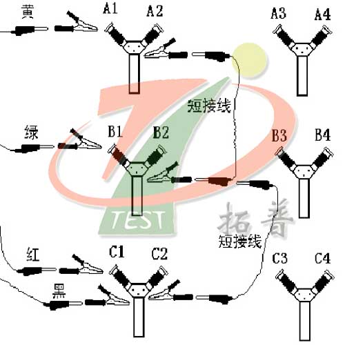 高壓開(kāi)關(guān)機(jī)械特性測(cè)試儀機(jī)械時(shí)間測(cè)試接線方法